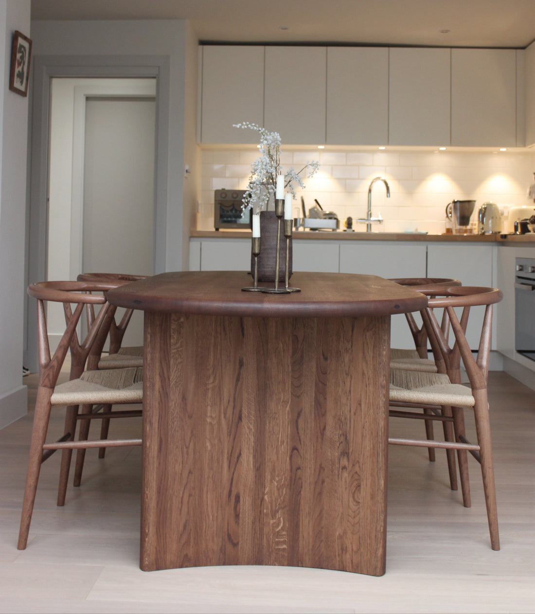 Malvin Chocolate Oak Dining Table