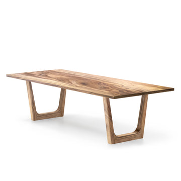 Lilian Verlengbare eettafel in massief walnoot | S10Home