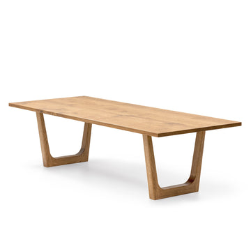 Lilian Uitschuifbare eettafel van massief eiken | S10Home