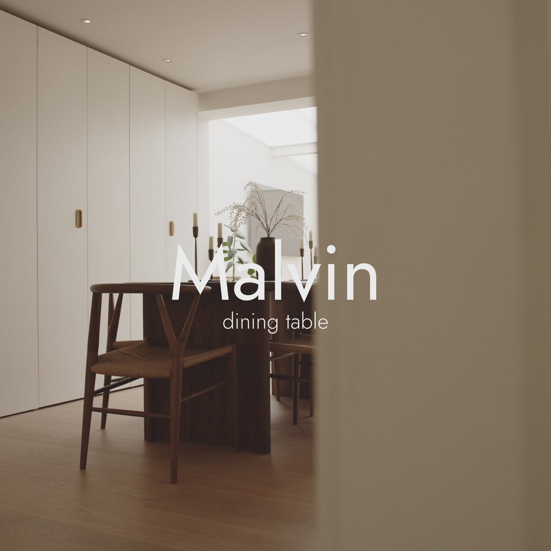 Table à manger malvin noyer